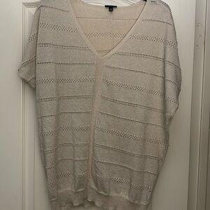 Torrid women shimmer short sleeve pullover top size 1 1X (14/16) .